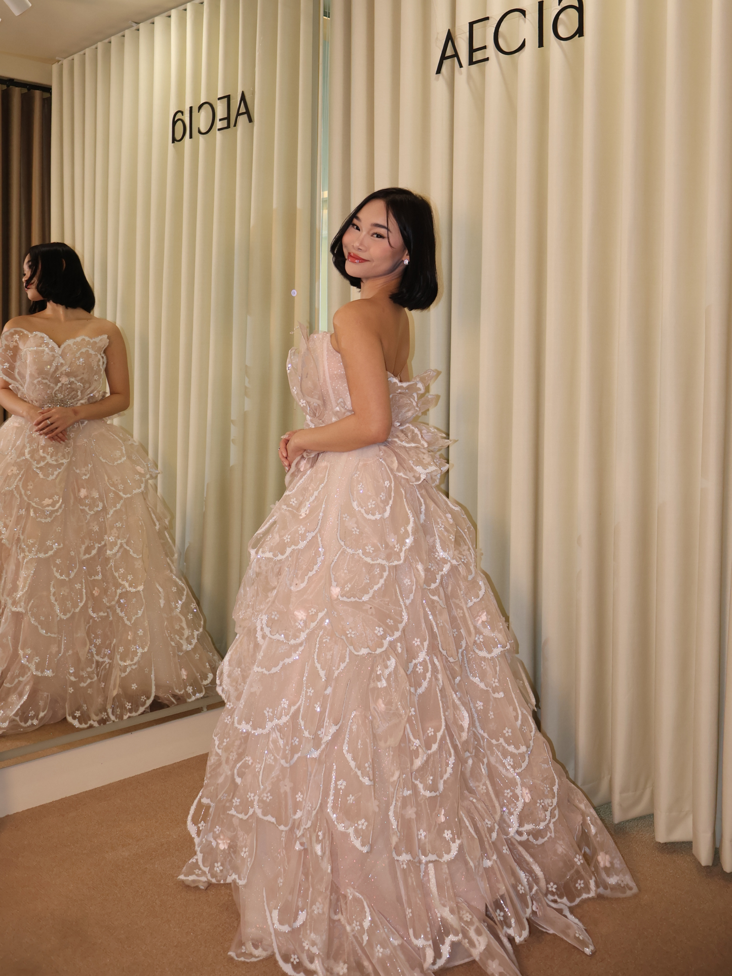 Misha Butterfly Gown