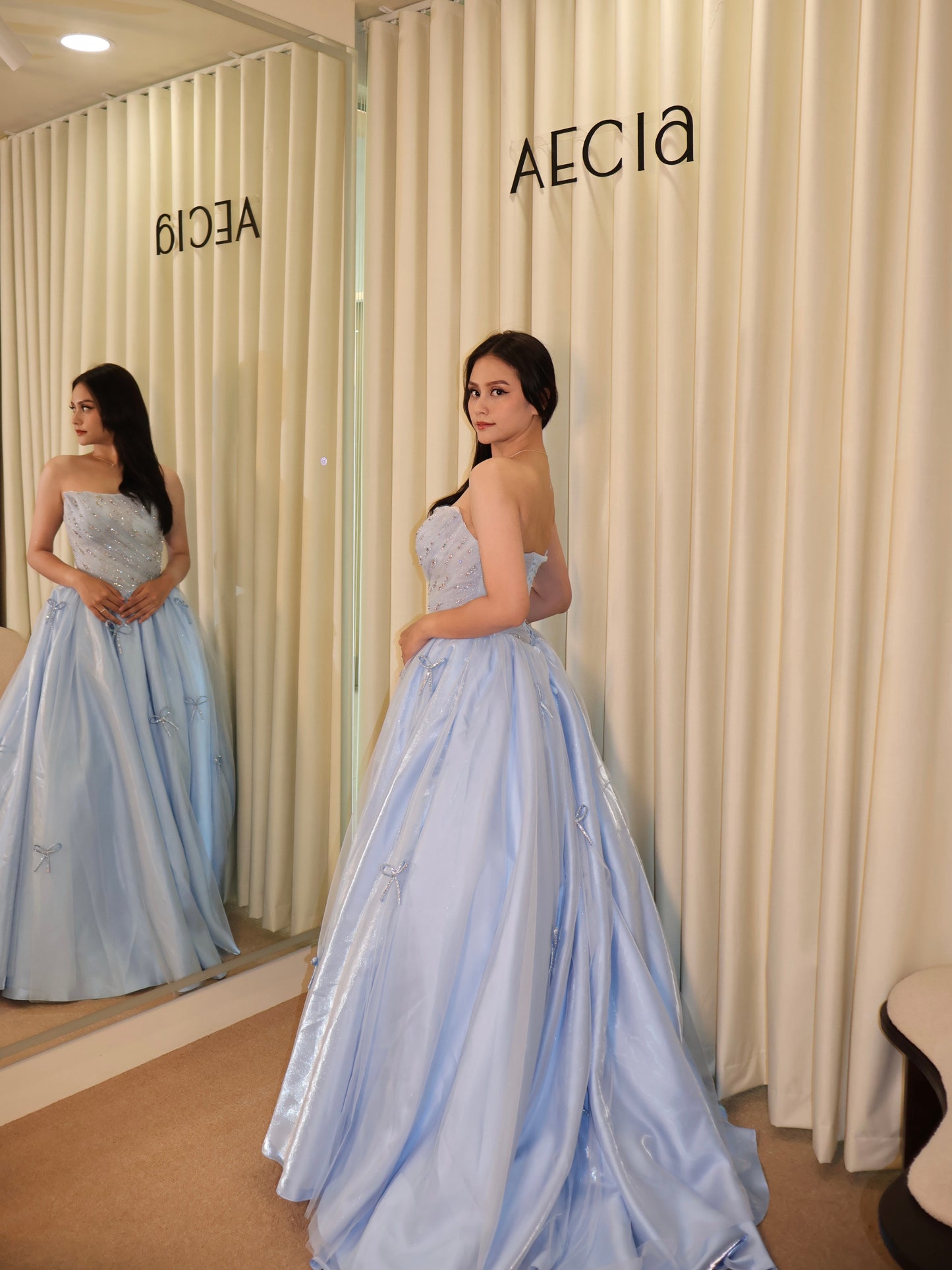 Katarina Cornflower Gown