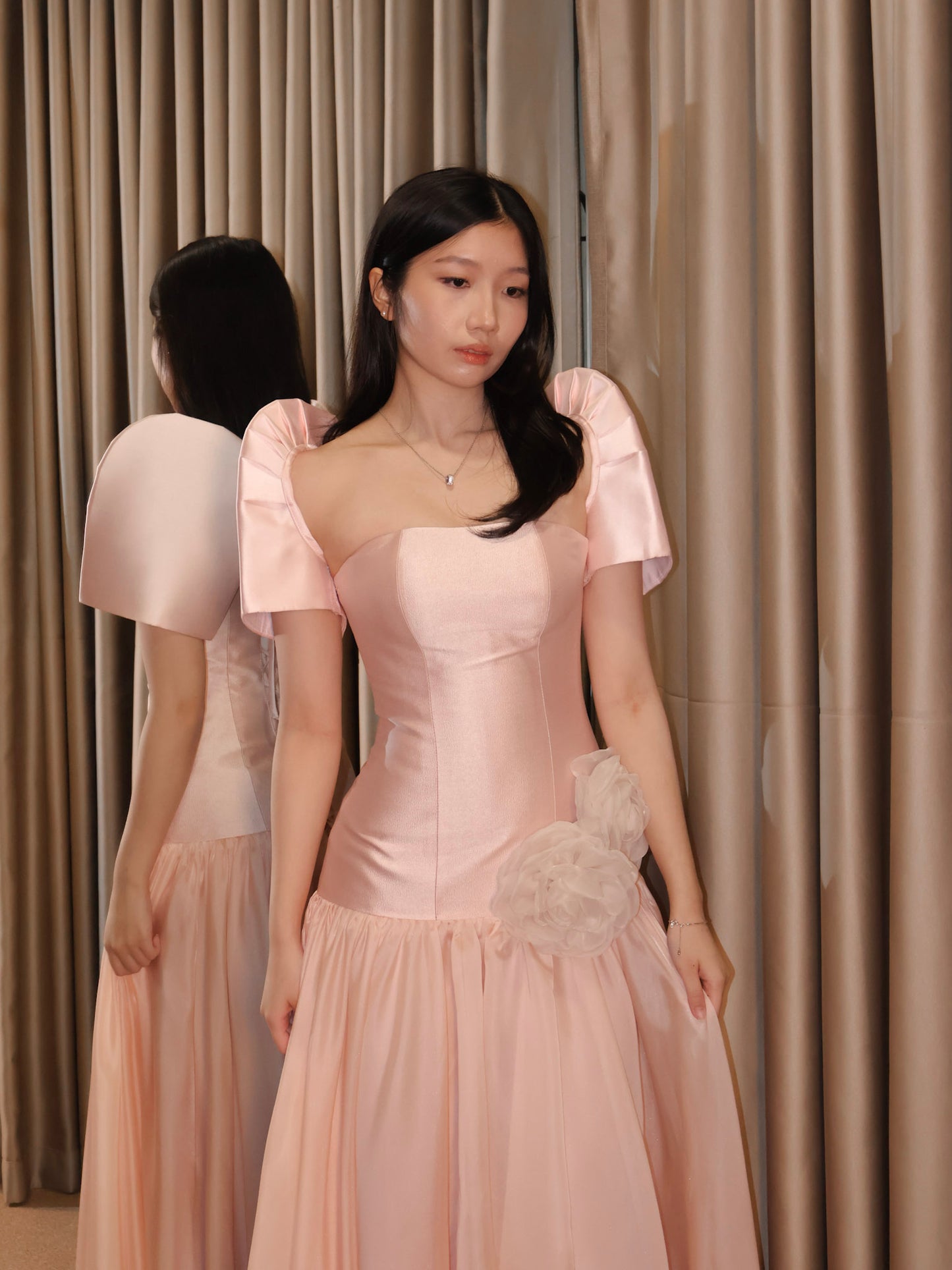 Peony Modern Petal Gown