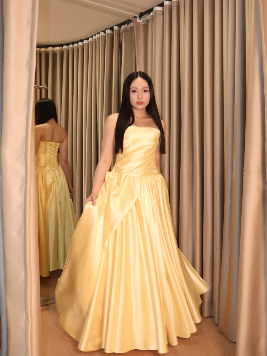 Dandelion Yellow Bubble Gown