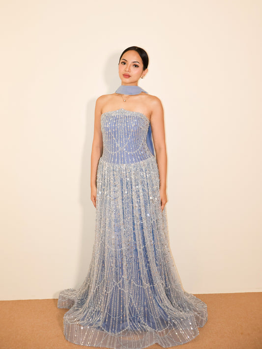 Sugar Plum Beaded Gown