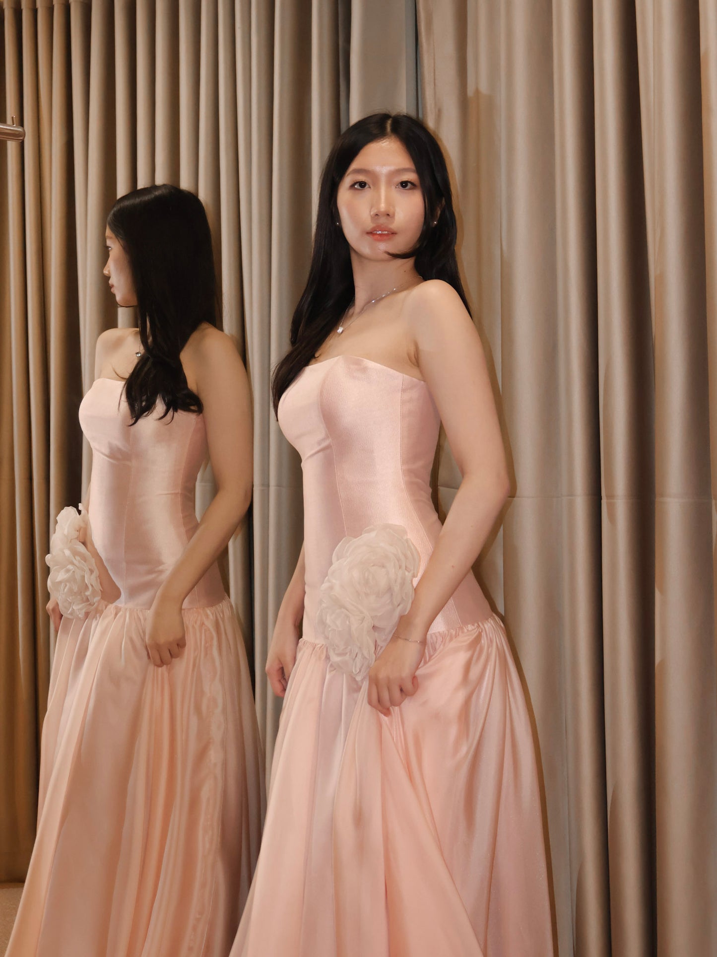 Peony Modern Petal Gown