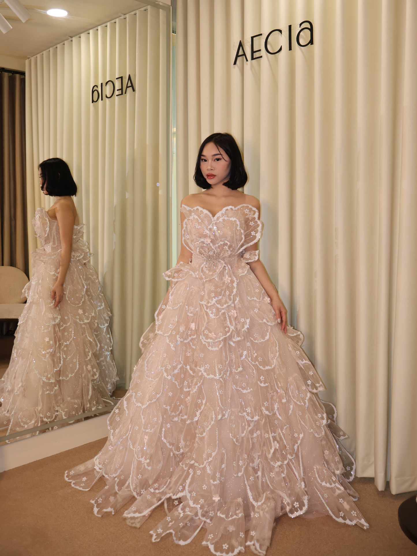 Misha Butterfly Gown