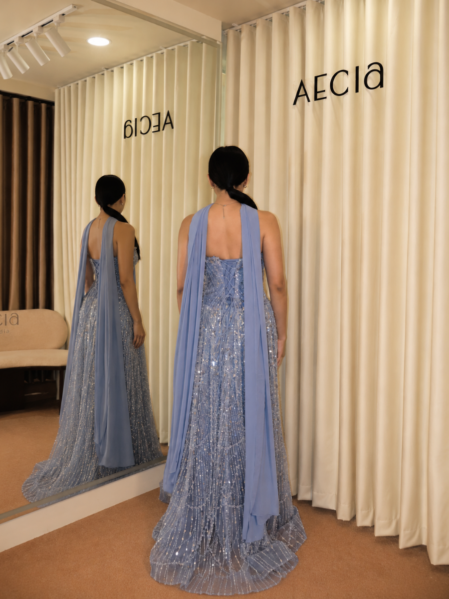 Sugar Plum Beaded Gown