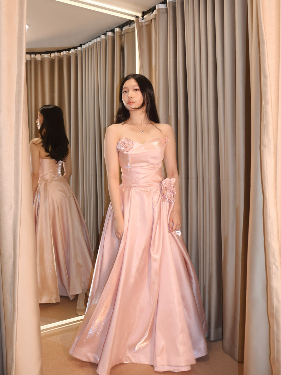 Rosette Floral Muse Gown
