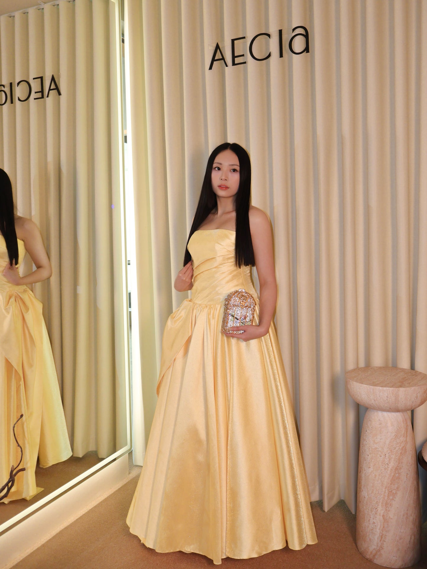 Dandelion Yellow Bubble Gown
