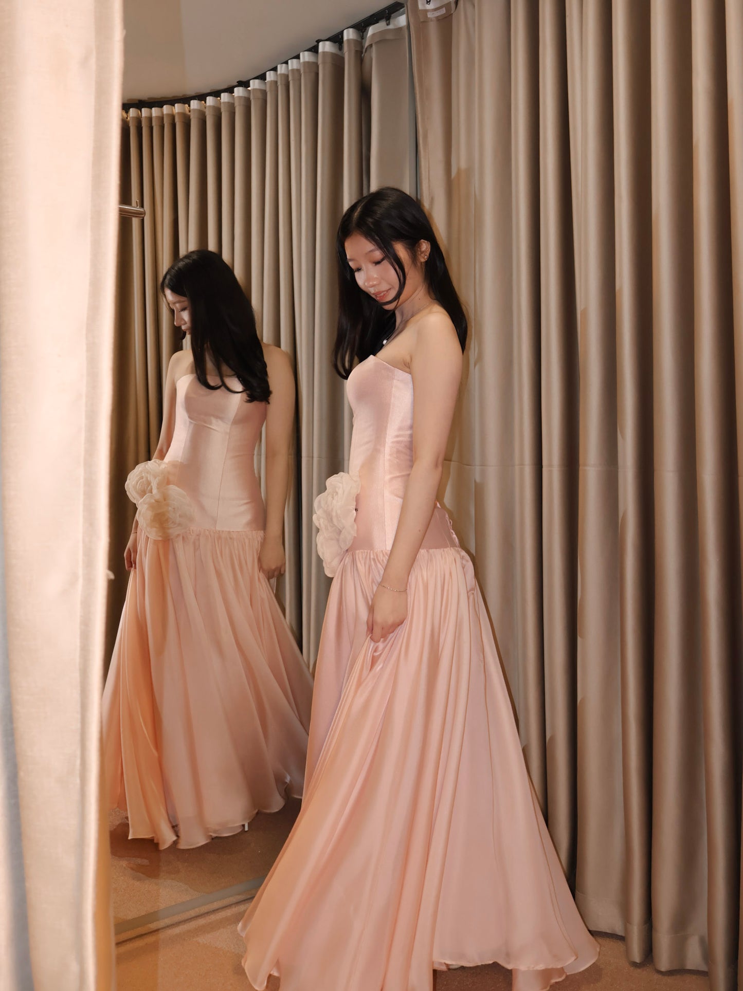 Peony Modern Petal Gown