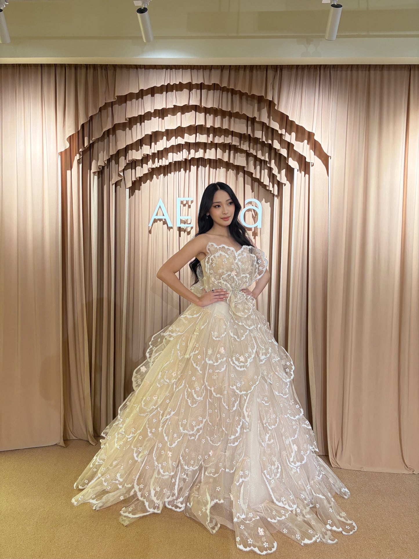 Misha Butterfly Gown