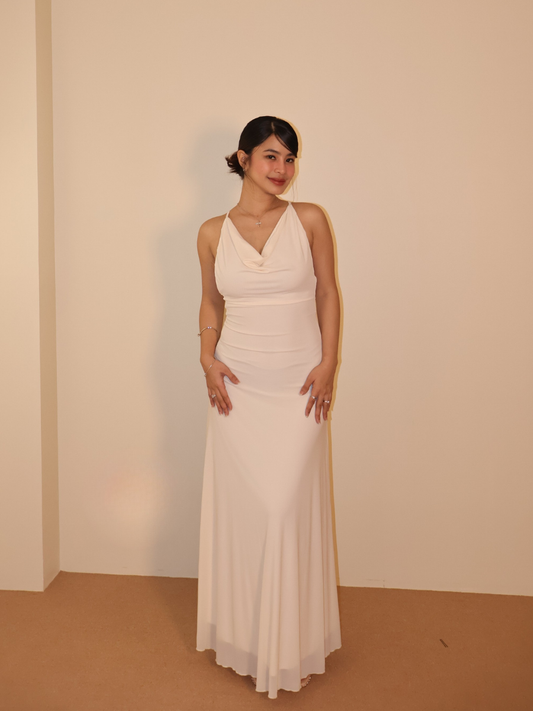 Dahliana Maxi Dress - Off White