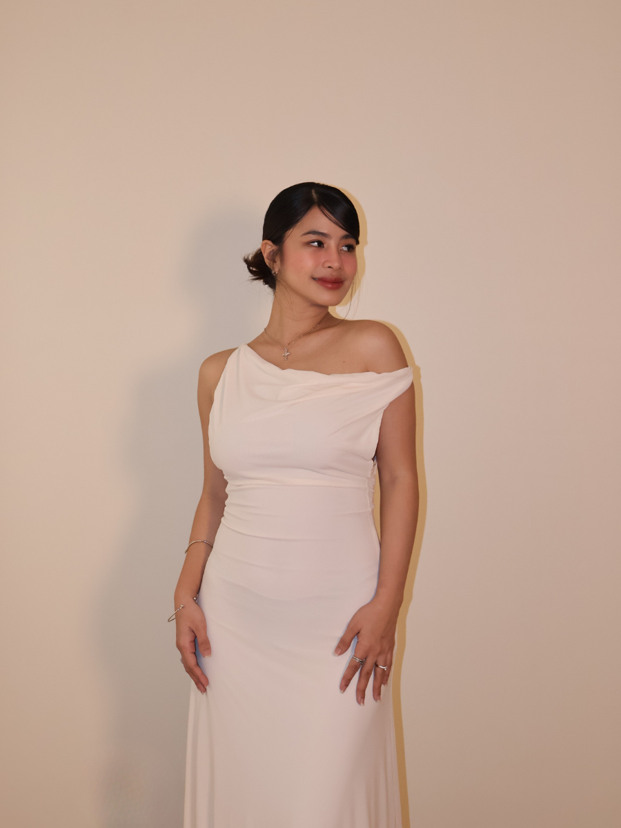 Dahliana Maxi Dress - Off White