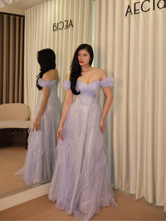 Swiftie Purple Gown