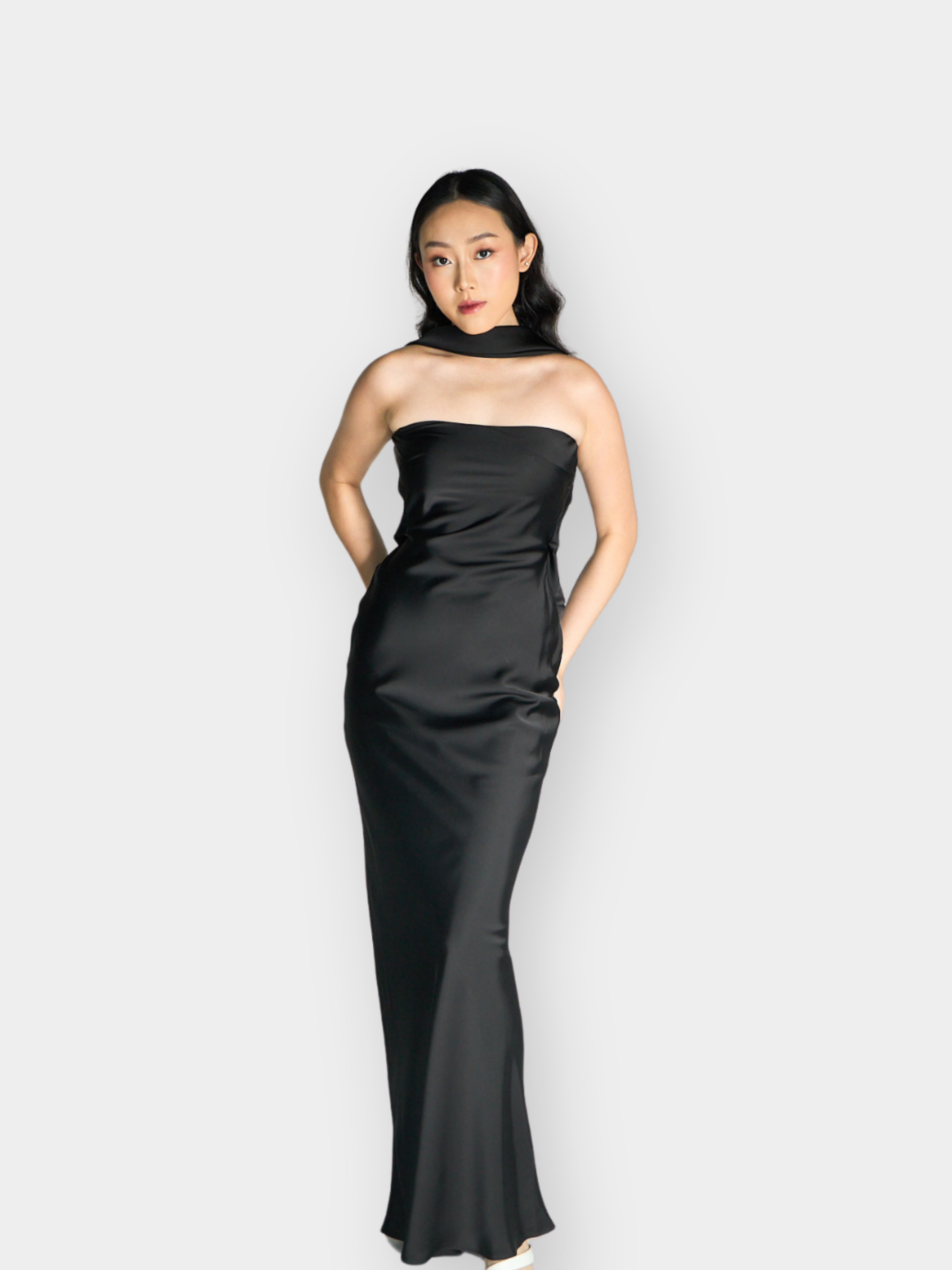 della silk dress Della Printed Dress