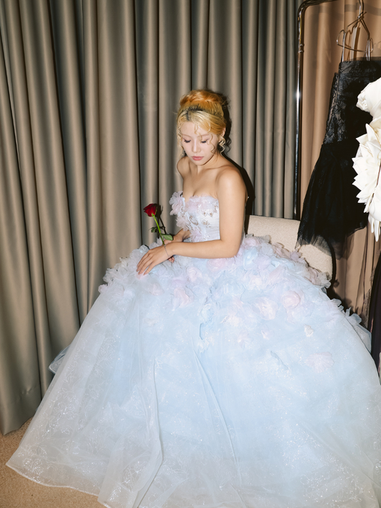 Luna Blue Gown