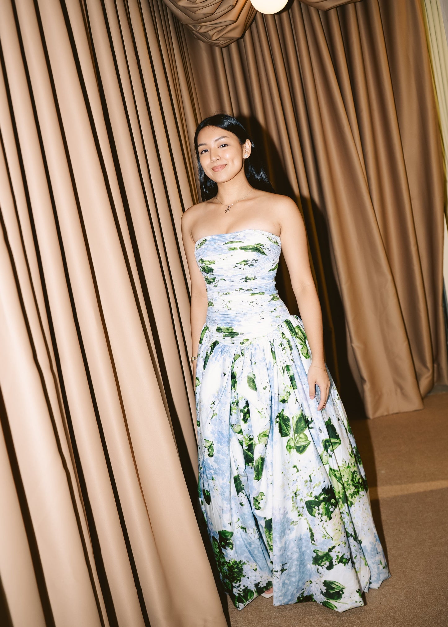Behold Maxi Dress - Blue Hydrangea
