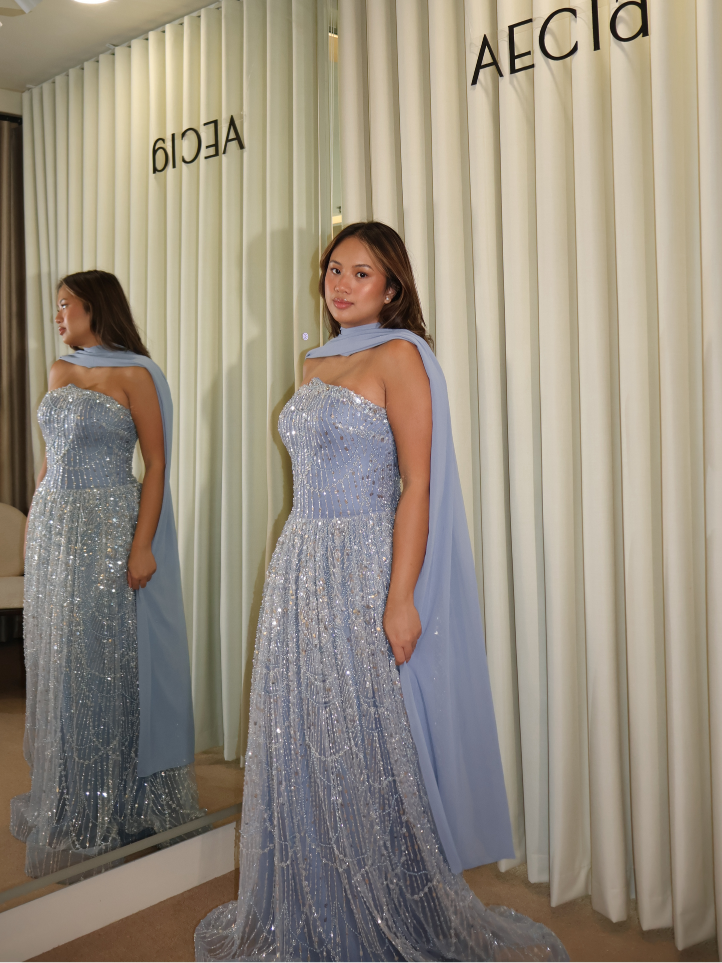Sugar Plum Beaded Gown