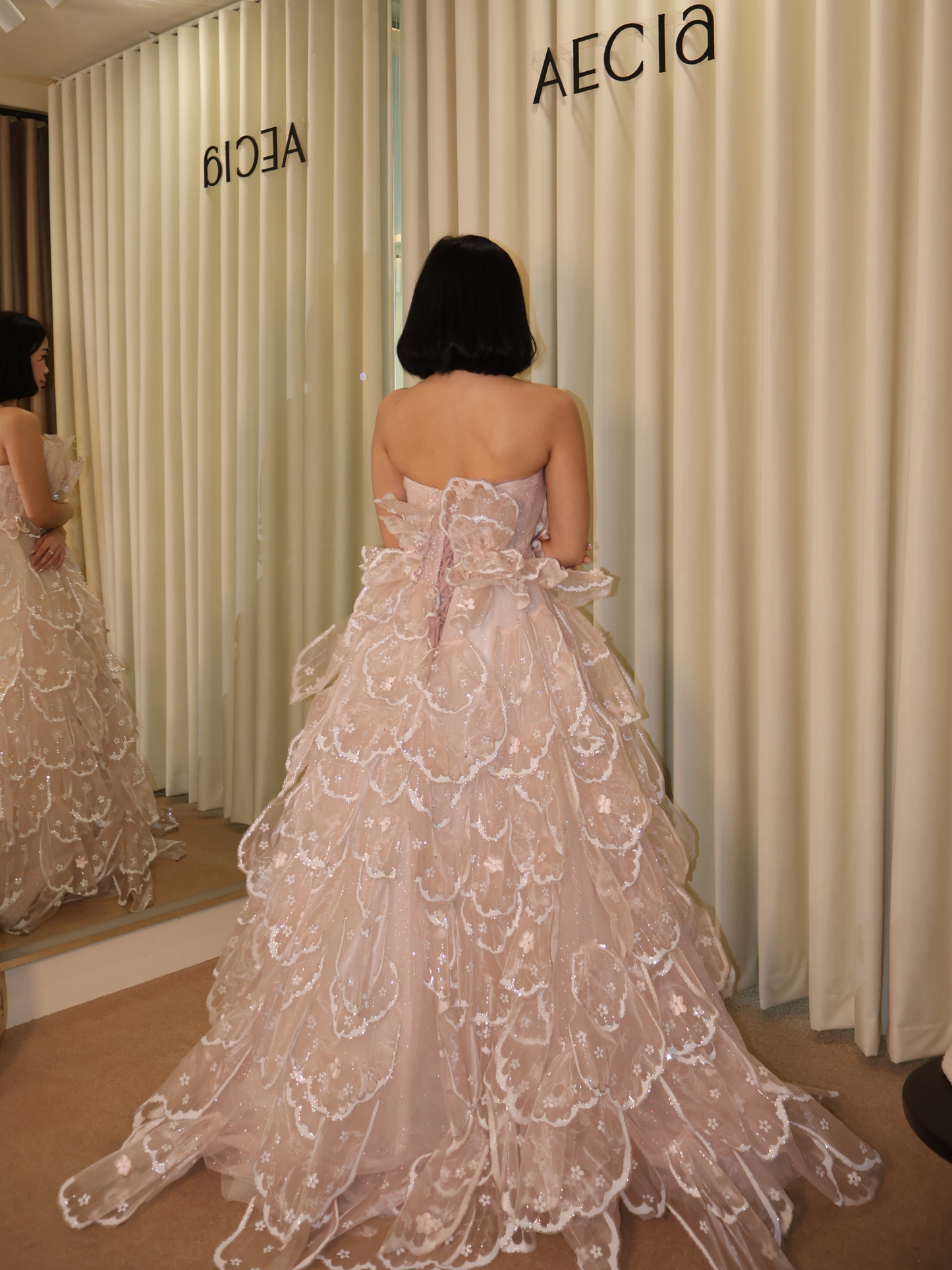 Misha Butterfly Gown