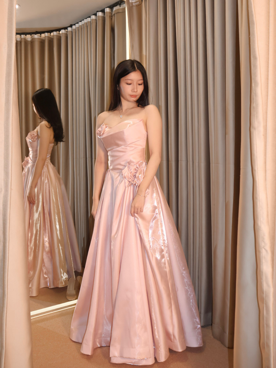 Rosette Floral Muse Gown