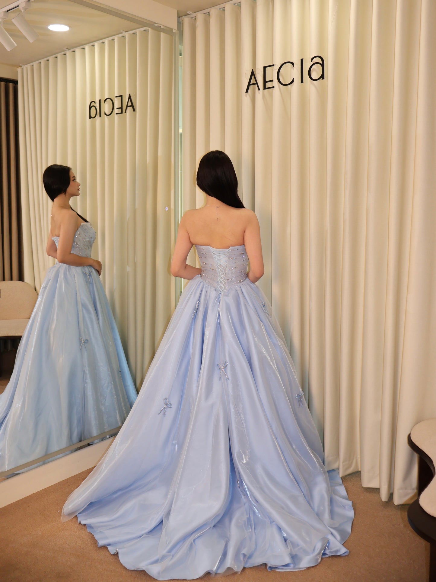 Katarina Cornflower Gown