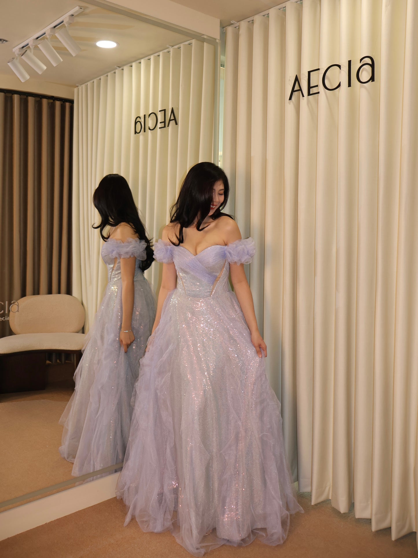 Swiftie Purple Gown