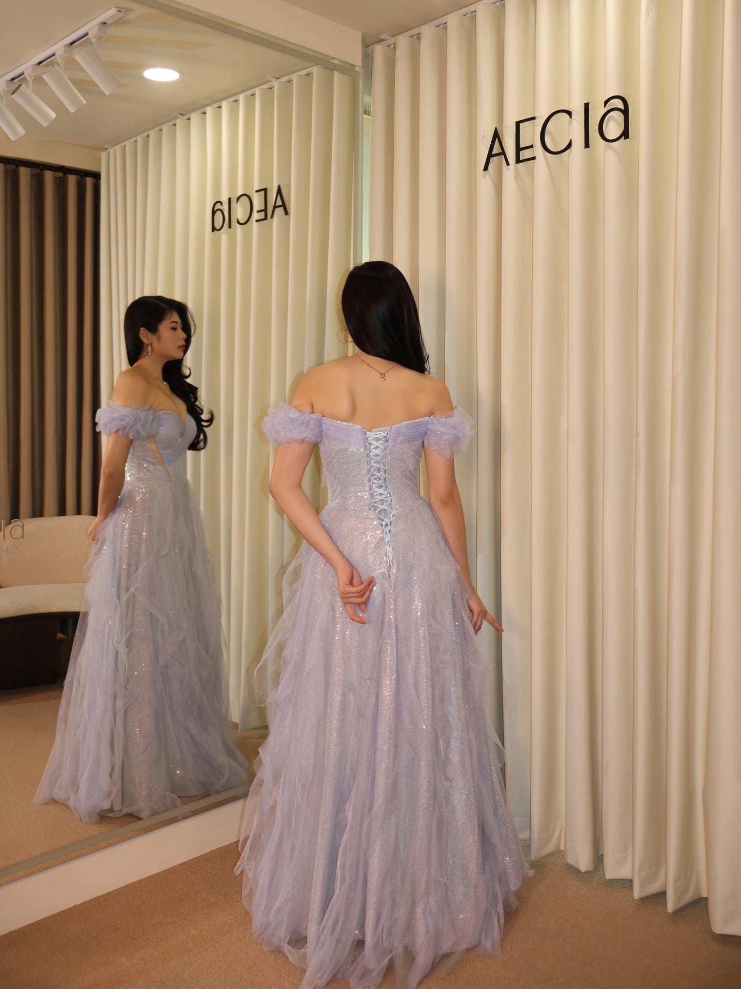 Swiftie Purple Gown